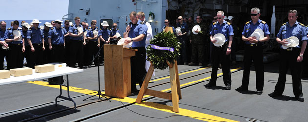 Battle of Atlantic Sea Ceremony