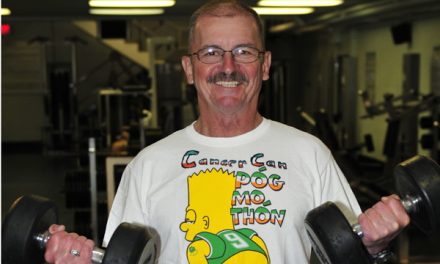 Chief kicks cancer butt