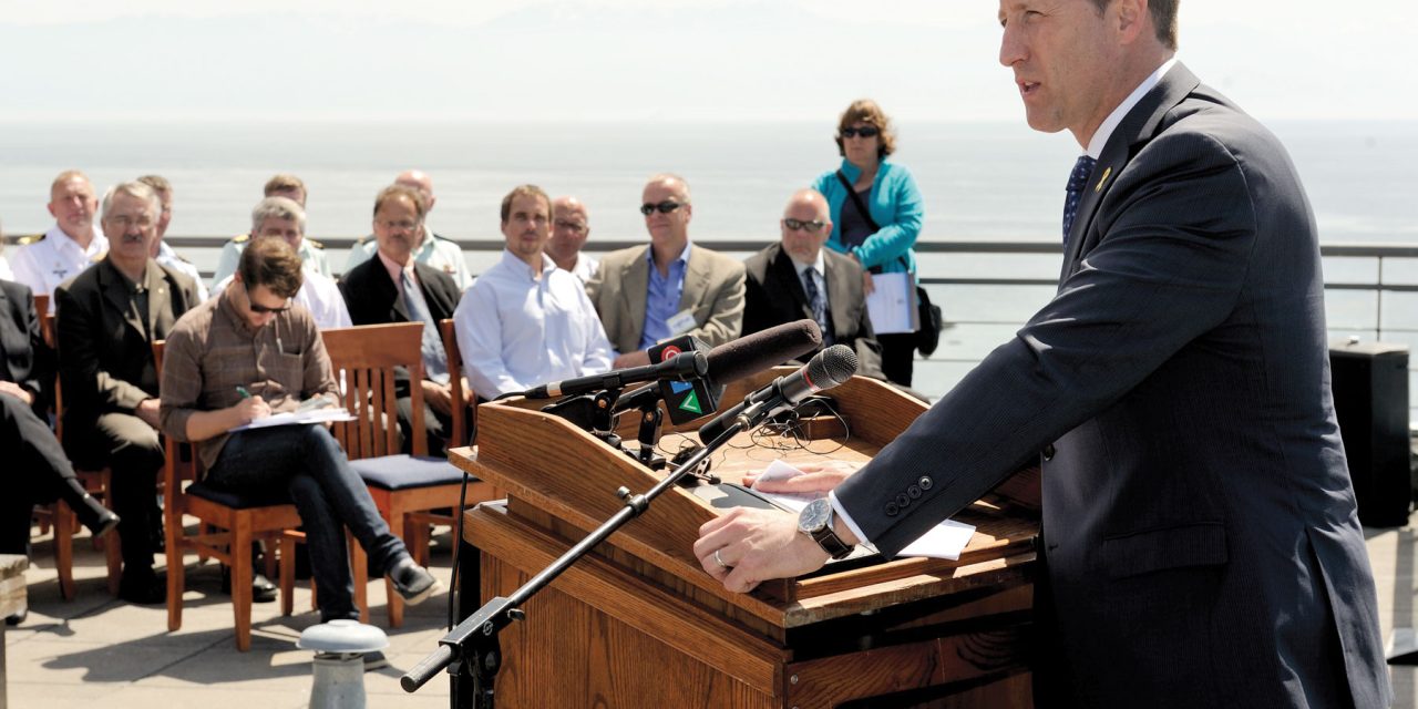 Minister MacKay announces improvements for CFB Esquimalt