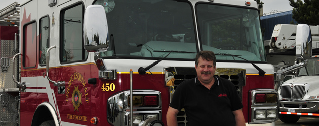 CFB Esquimalt new firetruck