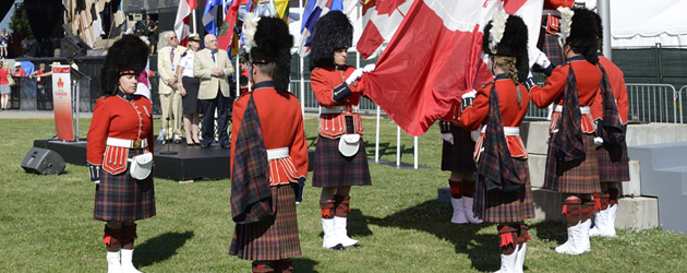 Canada Day festivities on Parliament Hill