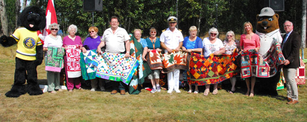 Vancouver Island Representative for Quilts of Valour