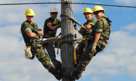 Cpl Joel Merrifield, caretaker of the “communication web”