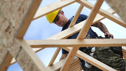 Soldiers help house family in need