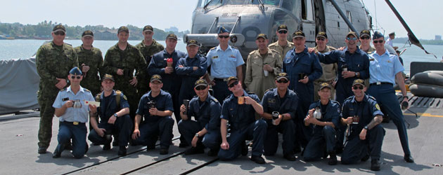 Well deserved coffee break