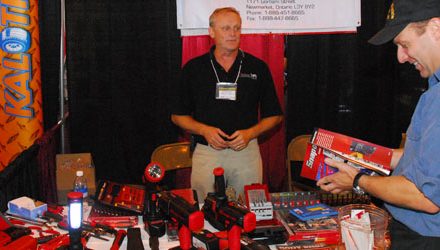 Checking out the goods