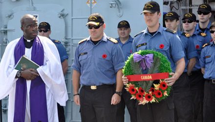 HMCS Regina remembers