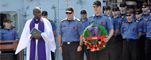 HMCS Regina remembers