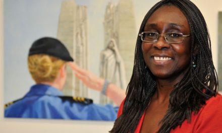 Reflecting on service with art