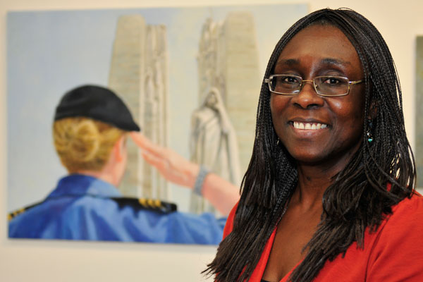 Reflecting on service with art