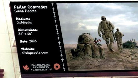 Canada Place commemorates military