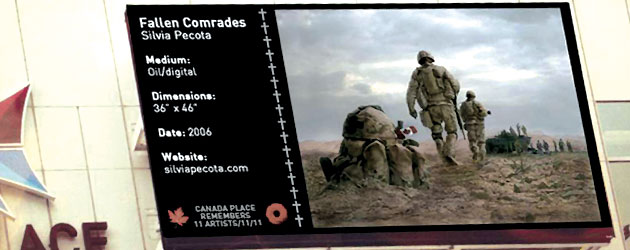 Canada Place commemorates military