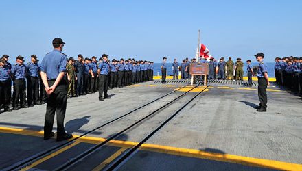 HMCS Regina remembers