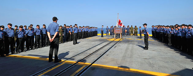 HMCS Regina remembers
