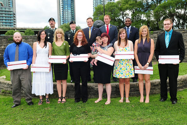 Scholarships assist children of fallen military personnel