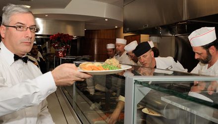 Christmas dinner for Fleet School