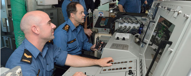 Chief of the Defence Staff goes to sea