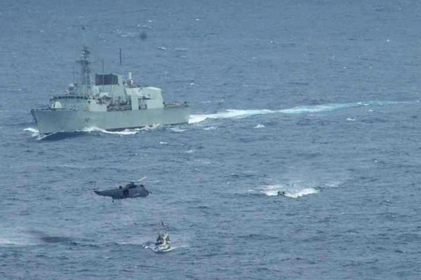 Navy assists in large drug bust