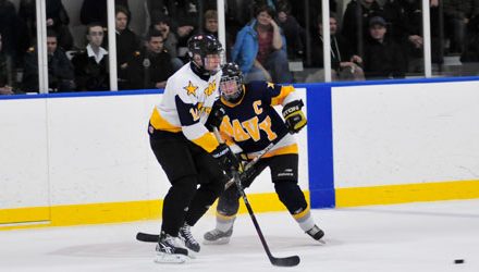 Playing hockey for charity