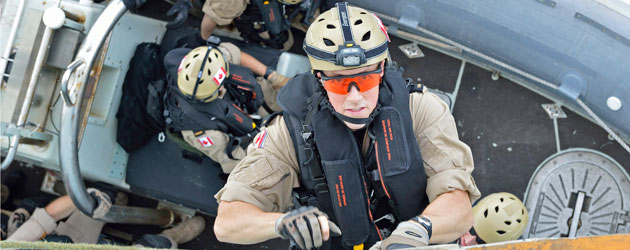 Boarding party ready to ride