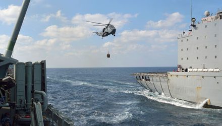 Allied replishment at sea