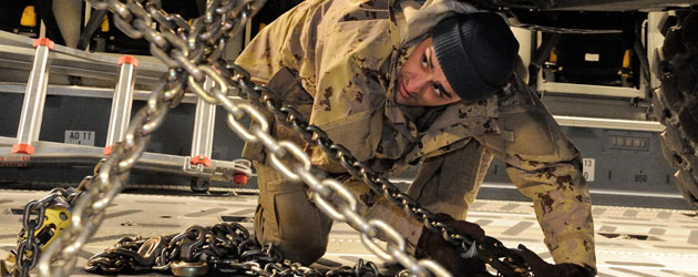 Secured and ready for take off