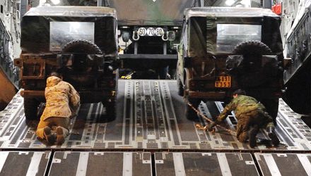 Globemaster on the move