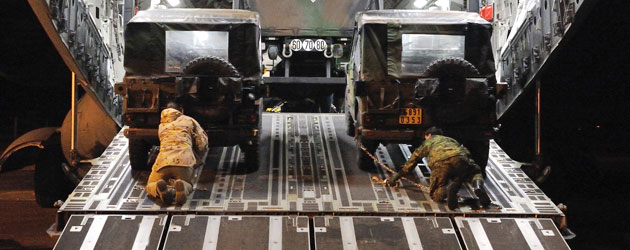 Globemaster on the move