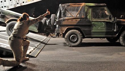 Giving it the thumbs up