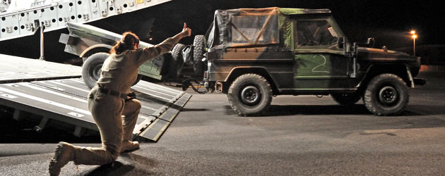 Giving it the thumbs up