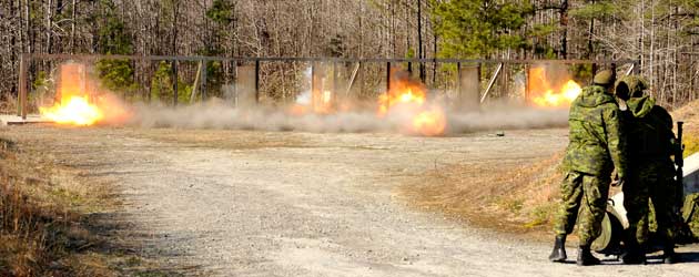 An explosive exercise