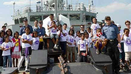 Special Valentine’s Day for HMCS Regina