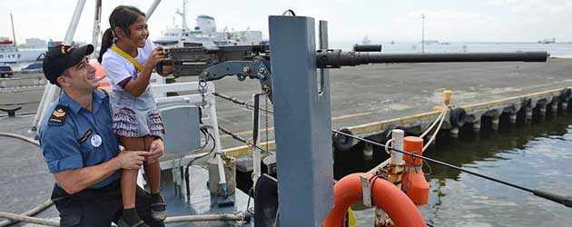 Special Valentine’s Day for HMCS Regina