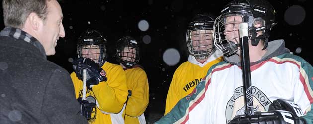 Minister of Defence visits Trenton