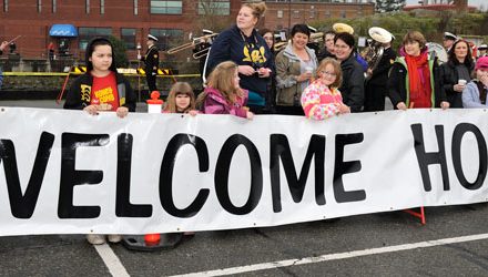 Welcome home HMCS Regina