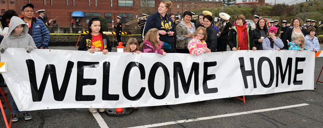 Welcome home HMCS Regina