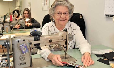 Renowned seamstress receives prestigious medal