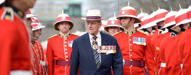 Royal inspection