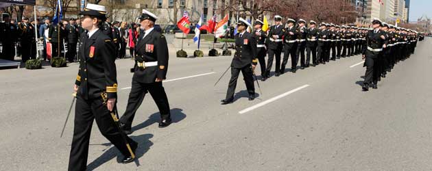 Sailors help mark historic battle