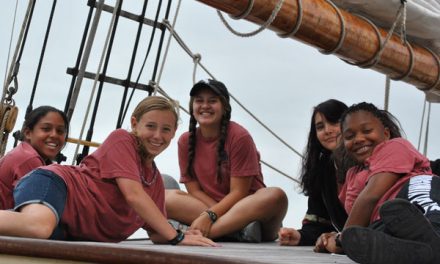 Girl power – chance to sail in tall ship this summer