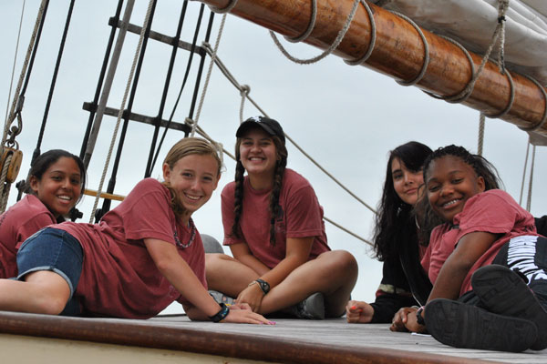 Girl power – chance to sail in tall ship this summer