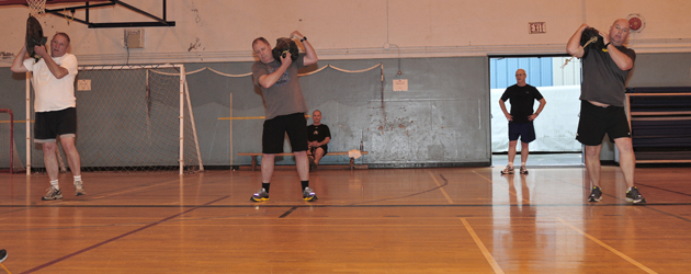 Force Fitness test evaluation at Naden Athletic Centre.