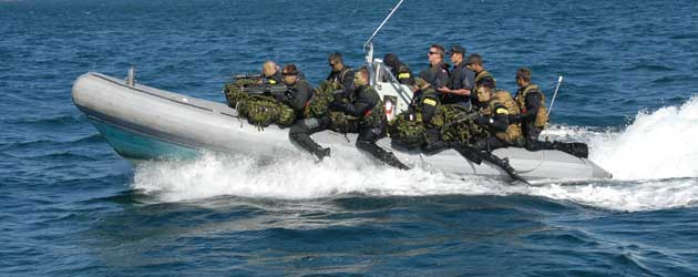 Scouting the shoreline