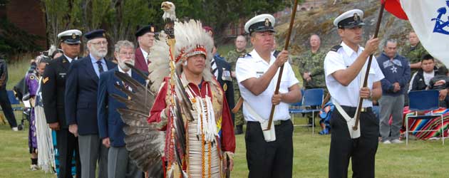 Making a grand entrace