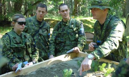 Officer recruits train in Victoria