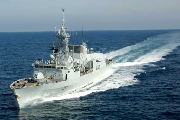 Ottawa heads south on Op Caribbe