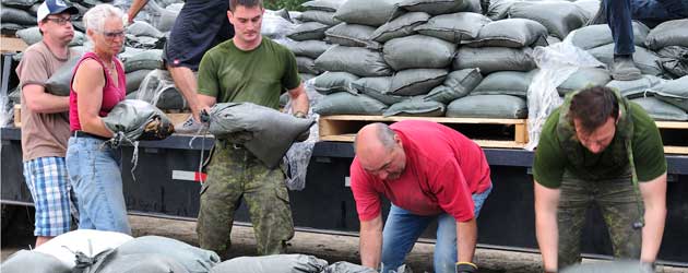 Keeping flood waters at bay