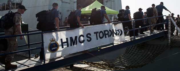 New crew for HMCS Toronto