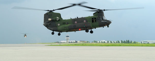 First new Chinook arrives