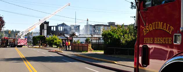 Tudor House lost to fire